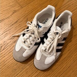 Samba in White, Black, & Clear Granite (Women's size 8.5)